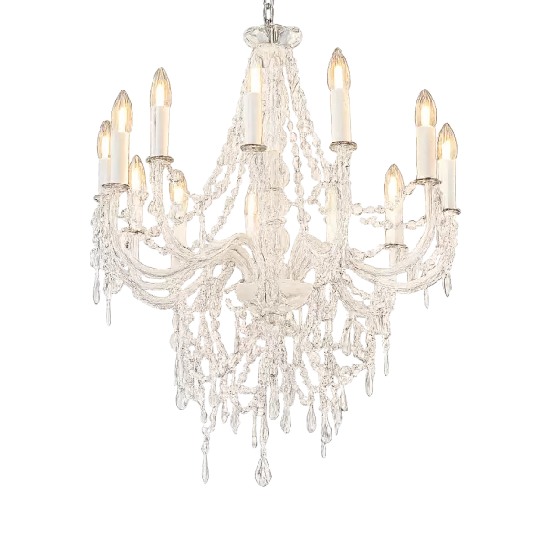 Candelabro Chandelier con Piantana